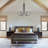 6 - Light Empire Candle Style Dimmable Chandelier