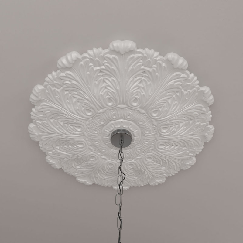 Durham 31" Primed Urethane Decorative Ceiling Medallion