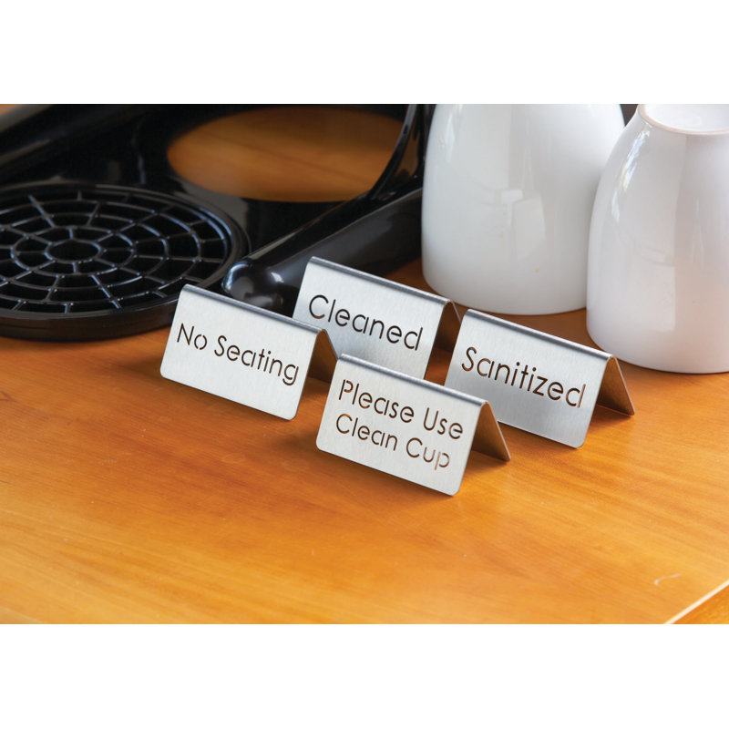 Stainless Steel Place Cold Holder