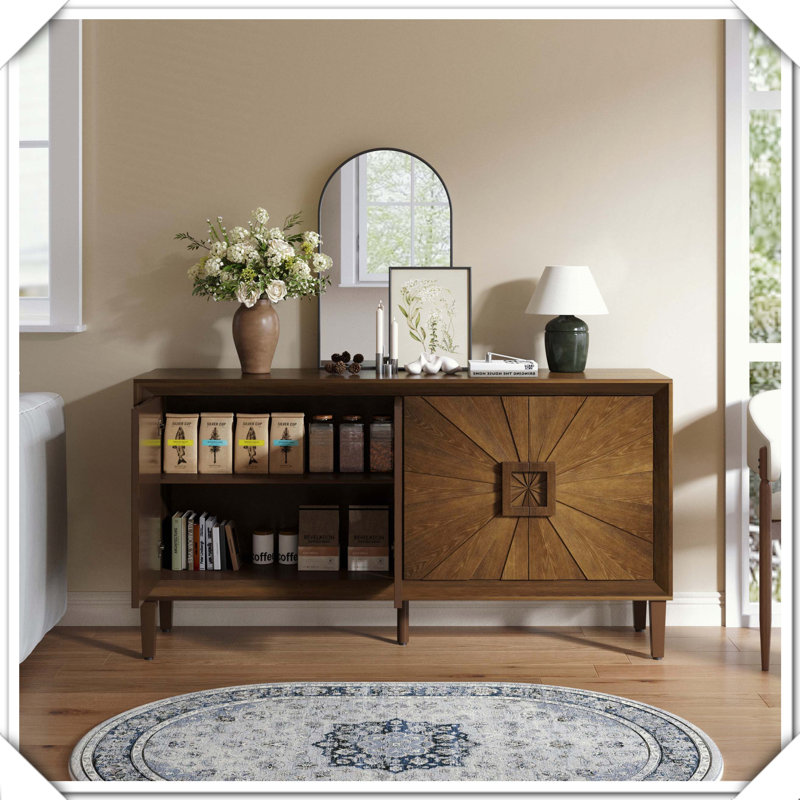 Rangement pour meuble télé Premium Premium, Marron antique