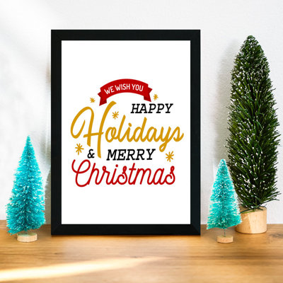 Decorative Framed MDF Painting