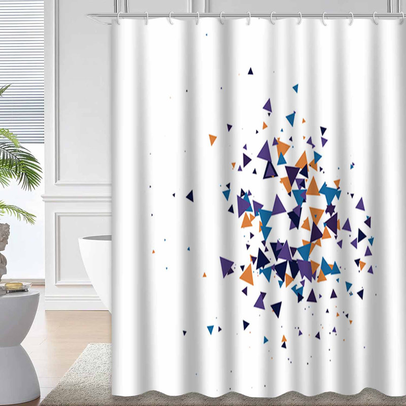 Rideau de douche Cool Glass, L 72 po x l 84 po