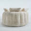 Fauteuil de 55 po de long en mousse de polyester, fauteuil rond surdimensionné, canapé-lit moderne moelleux pour le salon et la détente