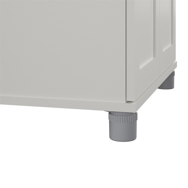 Armoire de rangement avec tiroir Aleg, Blanc