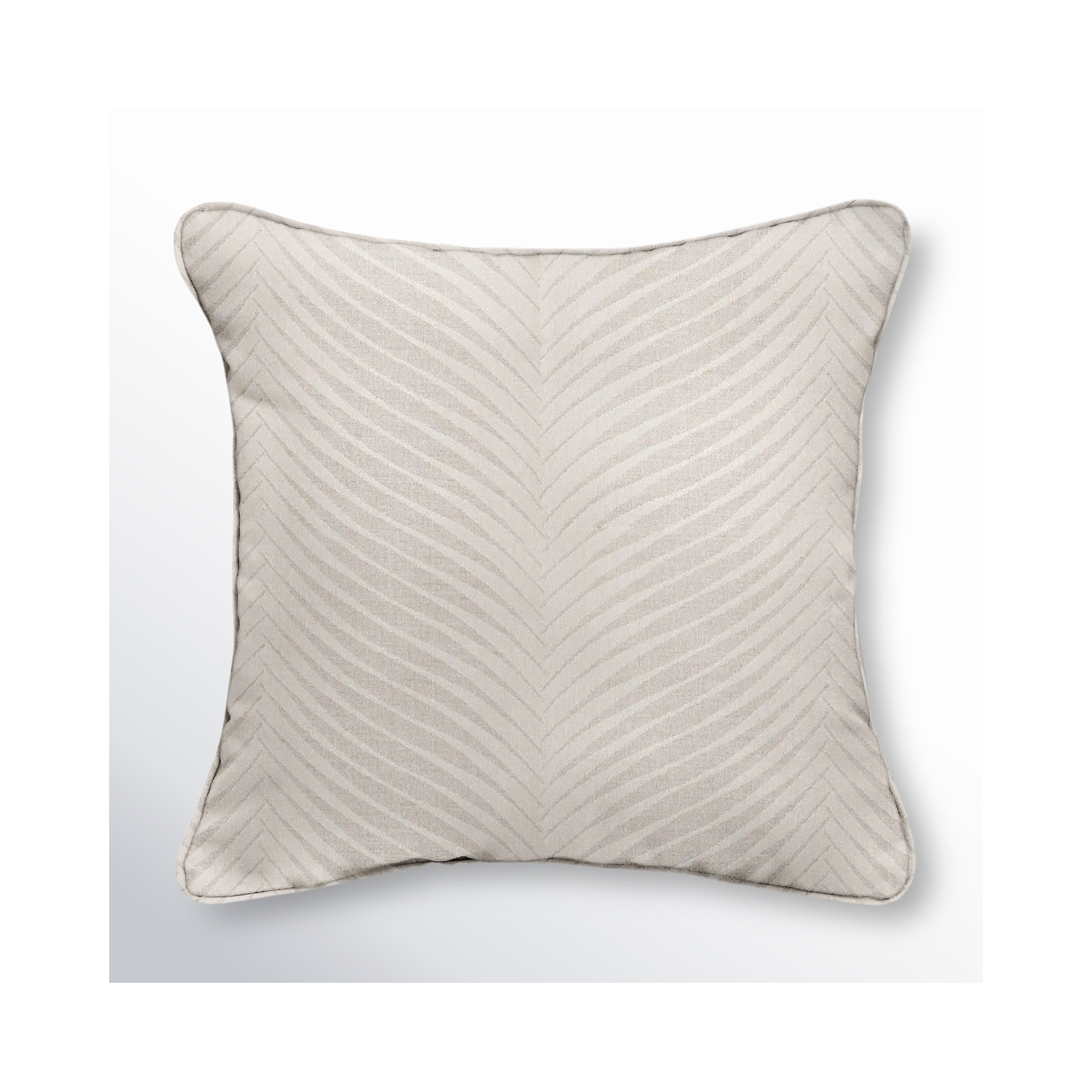 Adeli Sunbrella® Indoor/Outdoor Throw Pillow, 18" x 18", Natural