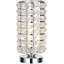 Lampe de table 9,8 po argent