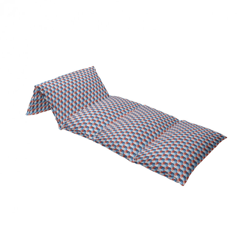 Housse de coussin d'extérieur Mosaic, H 2 po x l 27 po x P 88 po