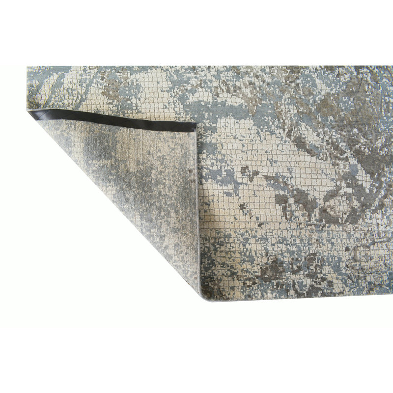 CARSC2606BL00 Abstract Area Rug, Rectangle 10' x 14'