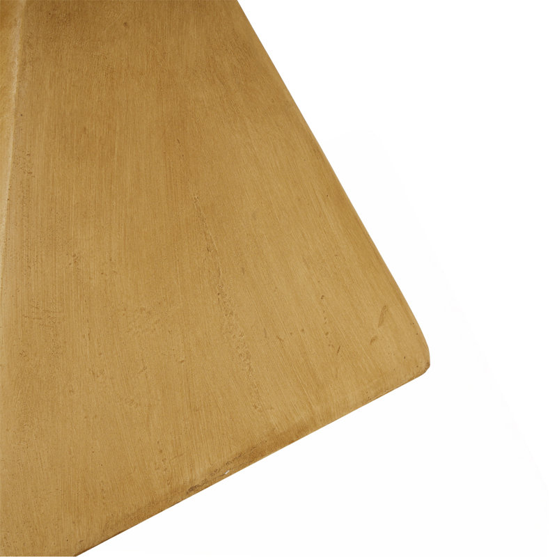 Table d'appoint géométrique Mgo, couleur nature claire