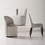 Chaise d'appoint rembourrée Niara-1906730317