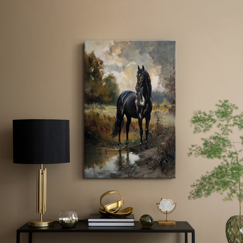 ANIMALS Series CCCXVII -Custom Wrapped Gallery Cavas, 18" H x 12" W