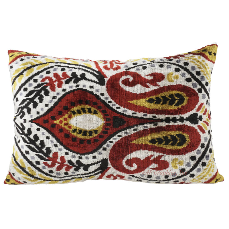 Marrakech Silk Velvet Pillow Cover And Insert