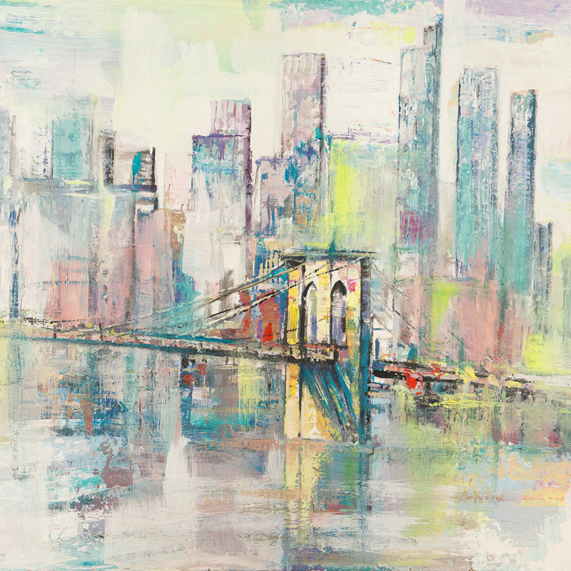 Morning In Manhattan by Luigi Florio - Wrapped Canvas Print, 70cm H x 70cm W x 4cm D
