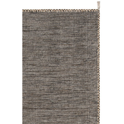 Amaral Hand Woven Cotton Solid Color Rug