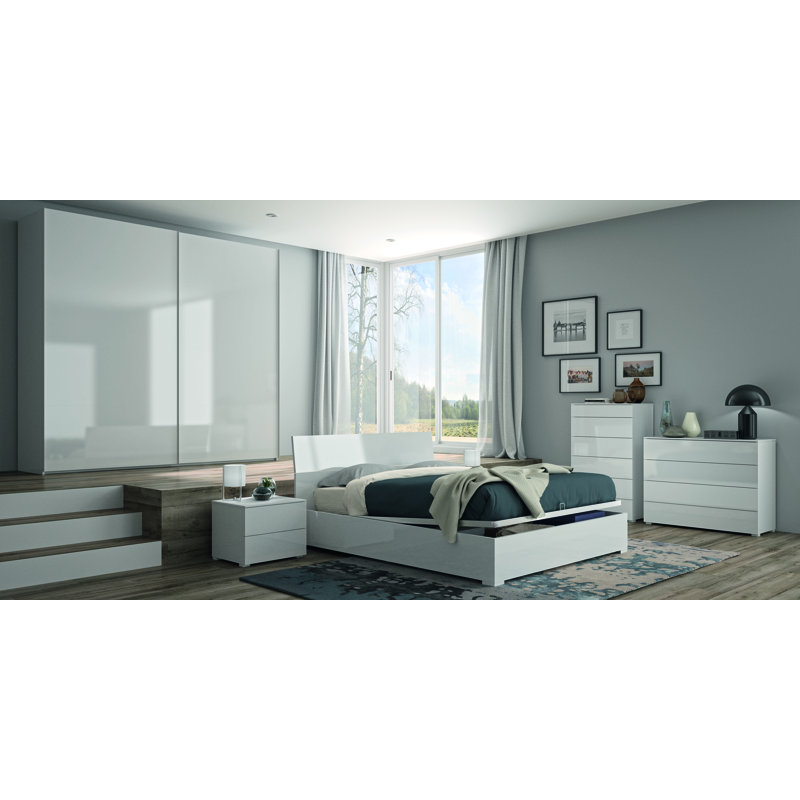 Privilegio 70cm W 6 - Drawer Chest of Drawers, White