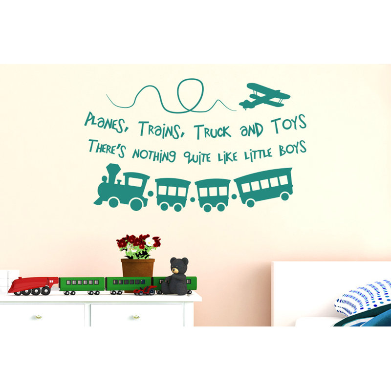 Wall Decal, Aqua Green, Large
