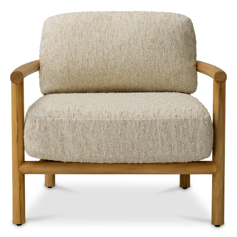 Ombria Outdoor Teak Lounge Chair