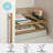 Thomas Martha Stewart Steel Mesh 3 Tier Stackable Desktop Letter Tray and File Organizer