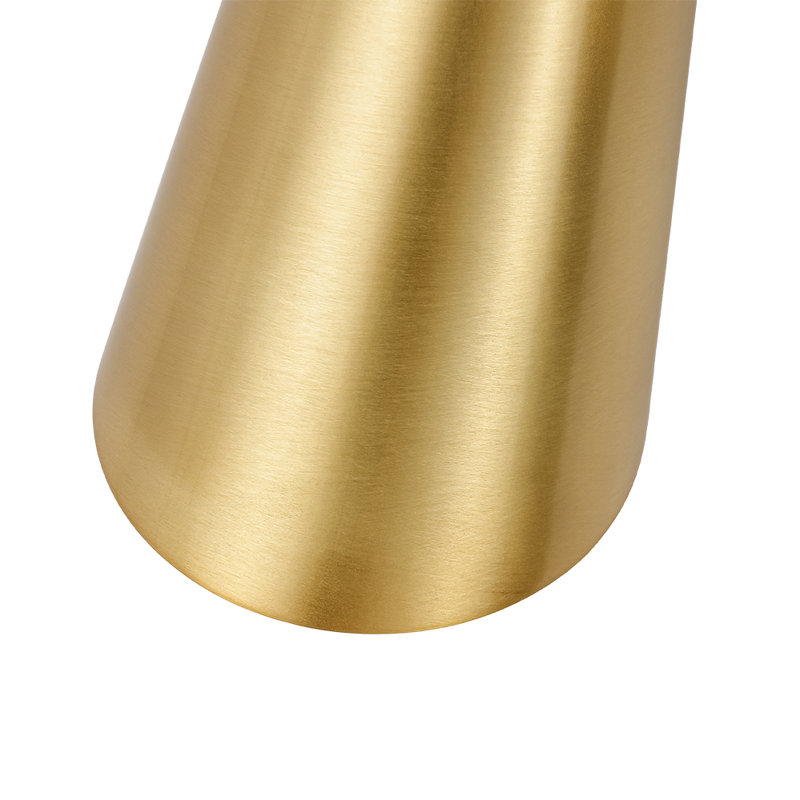 2-Light Dimmable Up and Down Cone Armed Sconce 