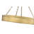 Dusten 3 - Light Rubbed Brass LED Pendant-954251010-954251011