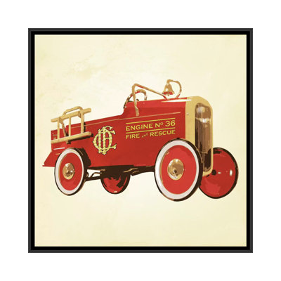 Art sur toile Albree Modern Fire 36