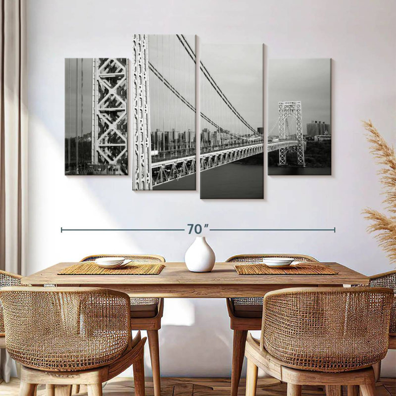 Lilie BW George Washington Bridge, 42'' H x 68'' W