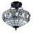 Lennie Glass Semi Flush Mount