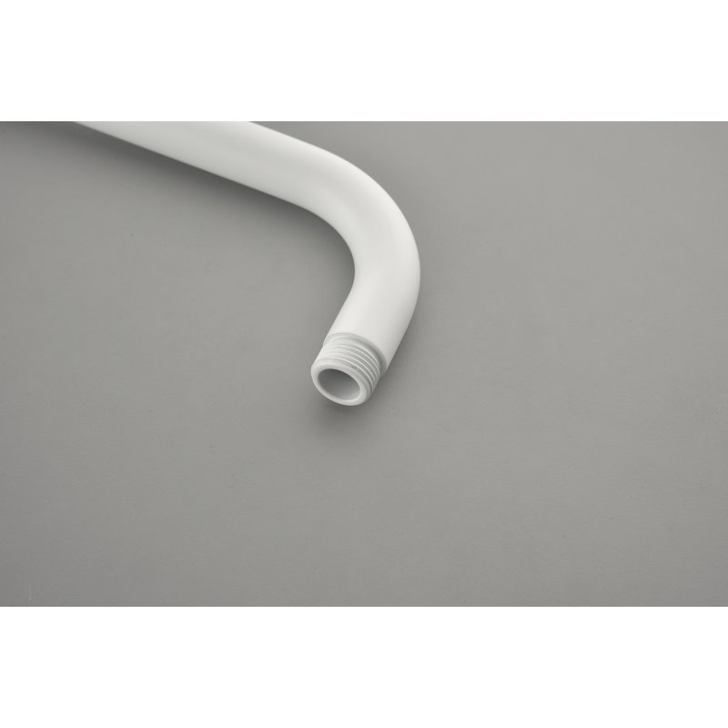 Shower System In White Brass With Head, Hand Shower, Slide Bar & Body Spray Kit Components: Bar, Bodysprays - Wall Mounted Installation Version Option