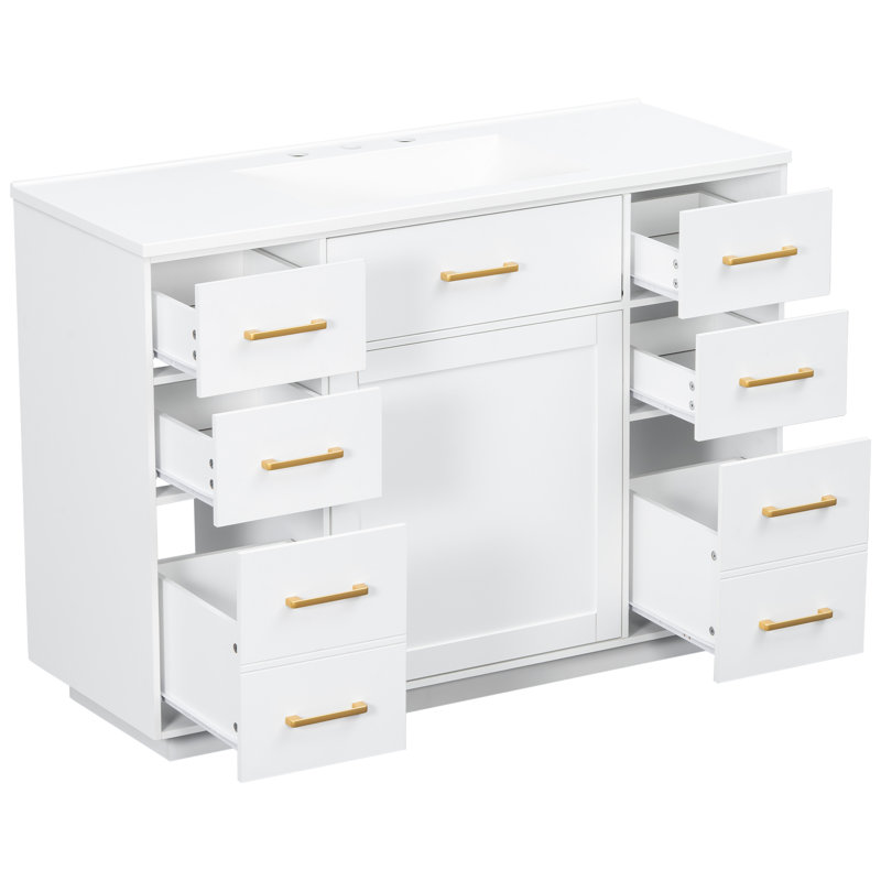 Single Bathroom Vanity with Top
