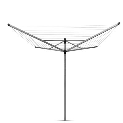 Brabantia Lift-O-Matic Outdoor Clothesline (197 Feet), with Metal Ground Spike and Protective Cover