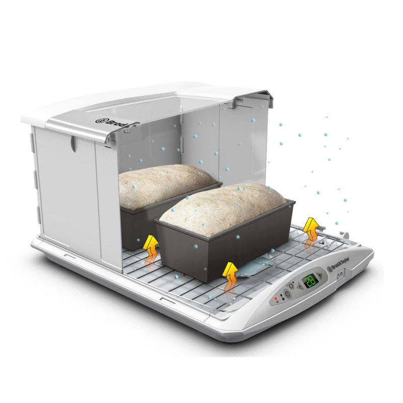 Brod & Taylor Folding Proofer & Slow Cooker, Beige