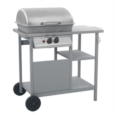 Aarish Sol 27 Outdoor 2 - Burner Countertop Liquid Propane 9500 BTU BTU Gas Grill