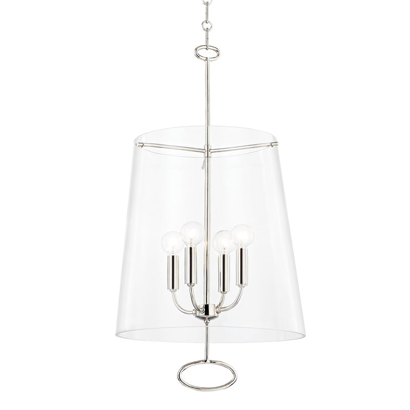 James 4 - Light Pendant, Polished Nickel