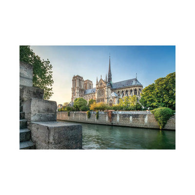 " Notre-Dame De Paris Along The Banks Of The Seine, Paris, France " by Jan Becke