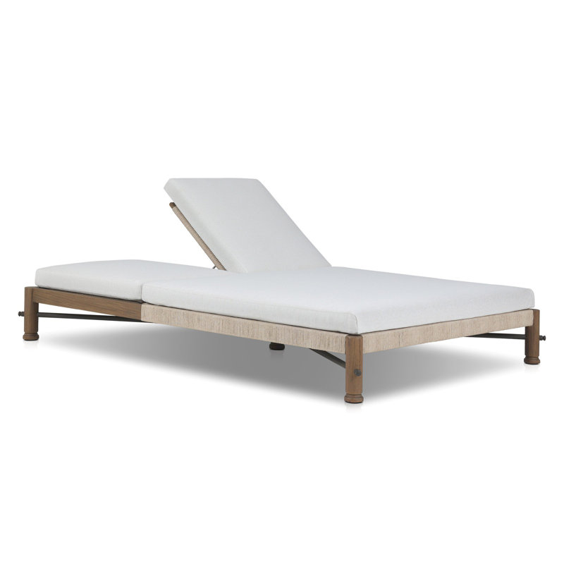 Finnegan Outdoor Double Chaise, Alessi Linen