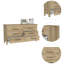Commode 6 tiroirs Courtland-1597997349