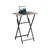 19.6 in. L Square Folding Table
