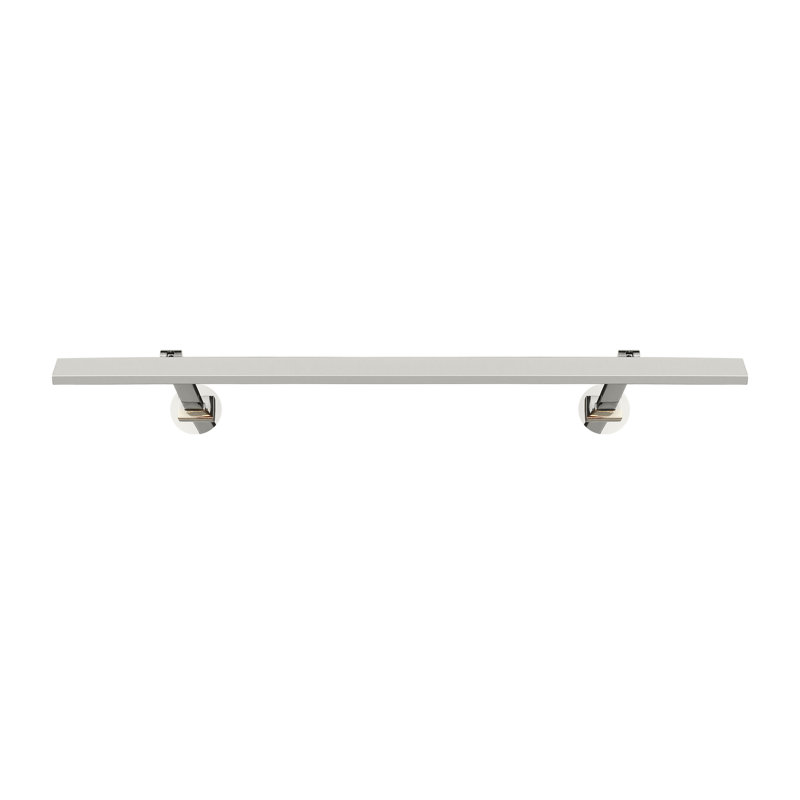 Botto Dimmable LED Wall Mount Picture Light, 1.4" H x 24" W x 9.6" D, Polished Nickel