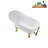 51.2'' x 25.6'' Soaking Acrylic Bathtub-72770404-76231119