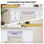 White Makeup Vanity Desk with Stroage Drawer and Power Cord Hole
