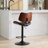 Chubbuck Swivel Upholstered Faux Leather Adjustable Height Counter Stool-1934081443-1911590292