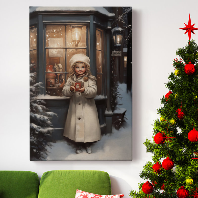 Art des Fêtes de Noël - Toile tendue avec châssis - Série 2-CLXIX