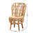 Bekzod 22.4'' Wide Rattan Lounge Chair