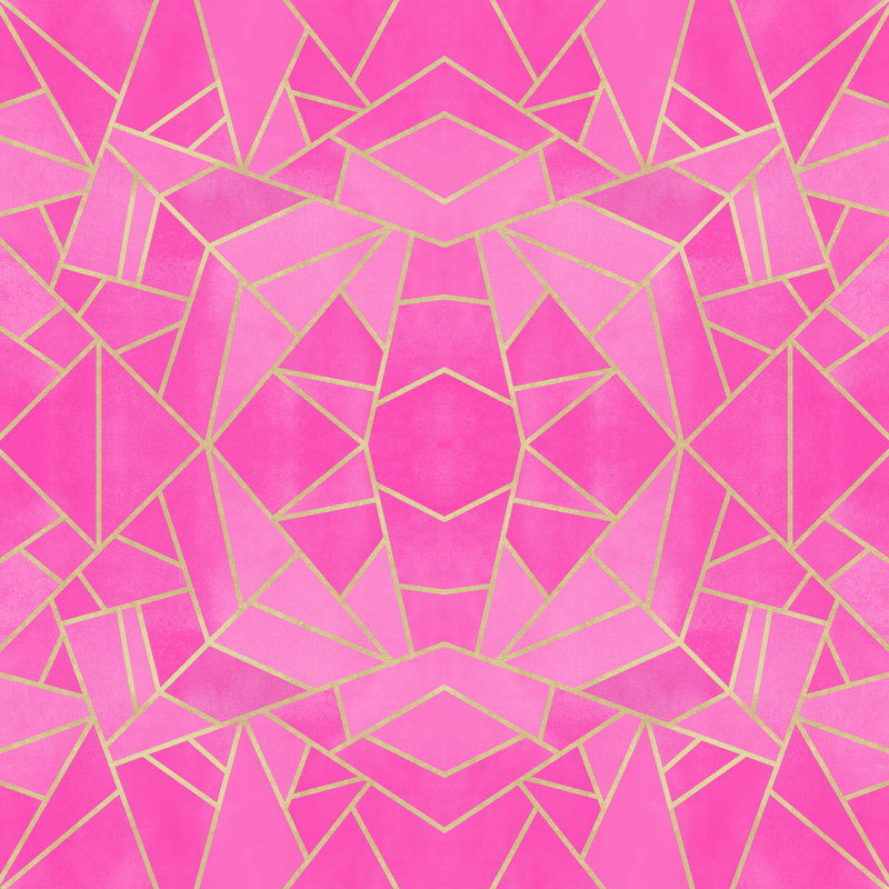 Rose mosaïque soleil, H 30 po x l 30 po x P 1,25 po