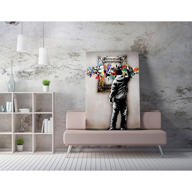 Peinture décorative sur toile