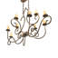 Lustre empire 10 lumières Clifton