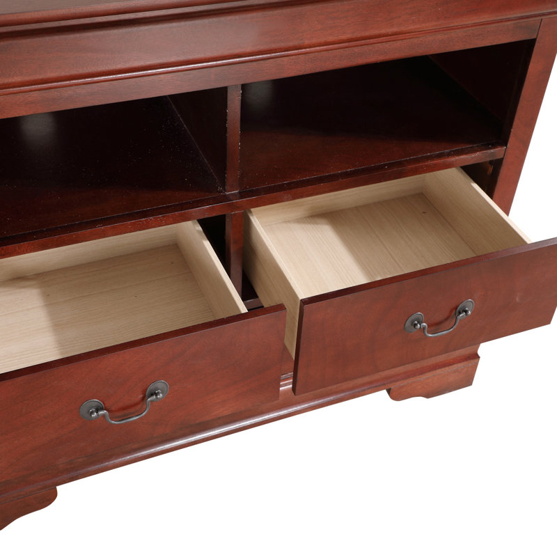 Commode média Louis Phillipe G3100-TV, Cerisier