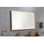 Miroir de salle de bain 60 po x 36 po à DEL avec cadre en aluminium, miroir de meuble-lavabo mural, anti-buée, mémoire, 3 couleurs, réglable en continu-1764986019-1764986016