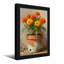 Plantes et fleurs, soucis vibrants dans un pot rustique sur toile-1859758891-1859758894-1859758895