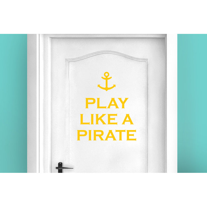 Wall Decal, Dark Yellow